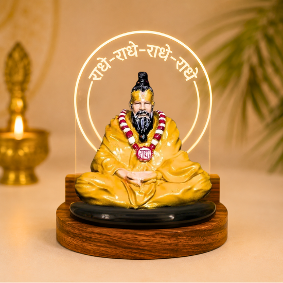 Shri Premanand Ji Maharaj Glowing LED Blessing Idol